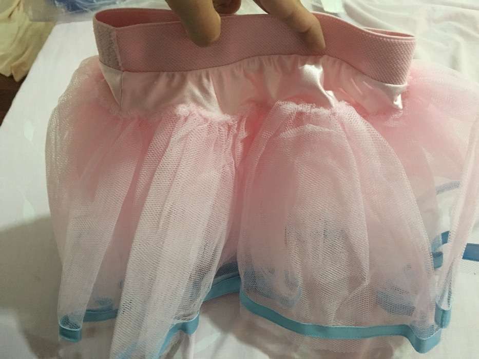 Saia tule elástica