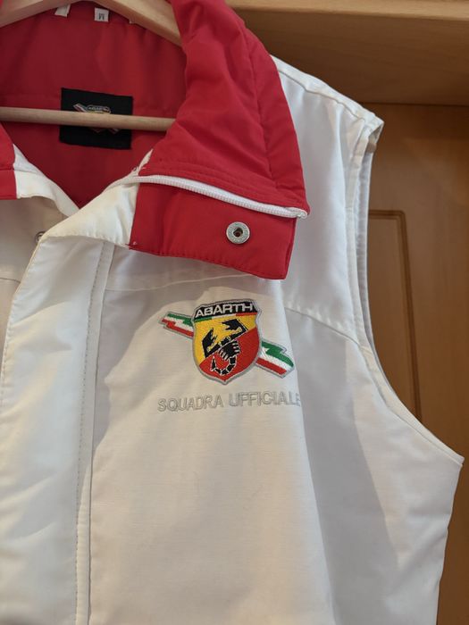 Colete branco Abarth