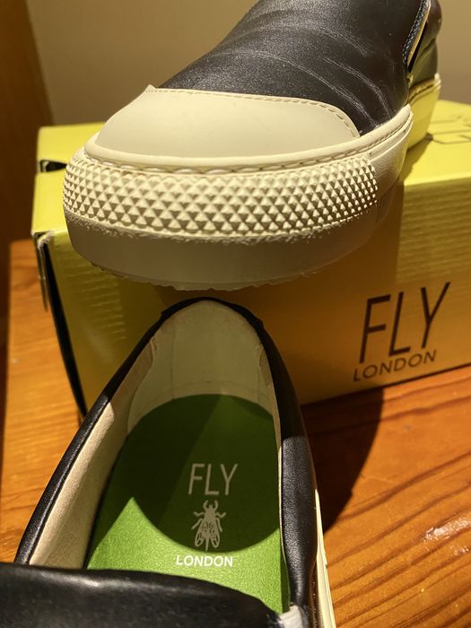 Sapatos Tenis sapatilhas Fly London 38 pretas, Novas