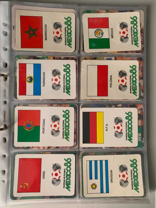 Calendários Antigos de Futebol - Mundial 1986 (preço unitário)