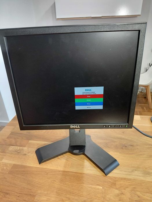 Monitor LCD DELL PS17OS  Czarny Sprawny 17"+ komplet kabli