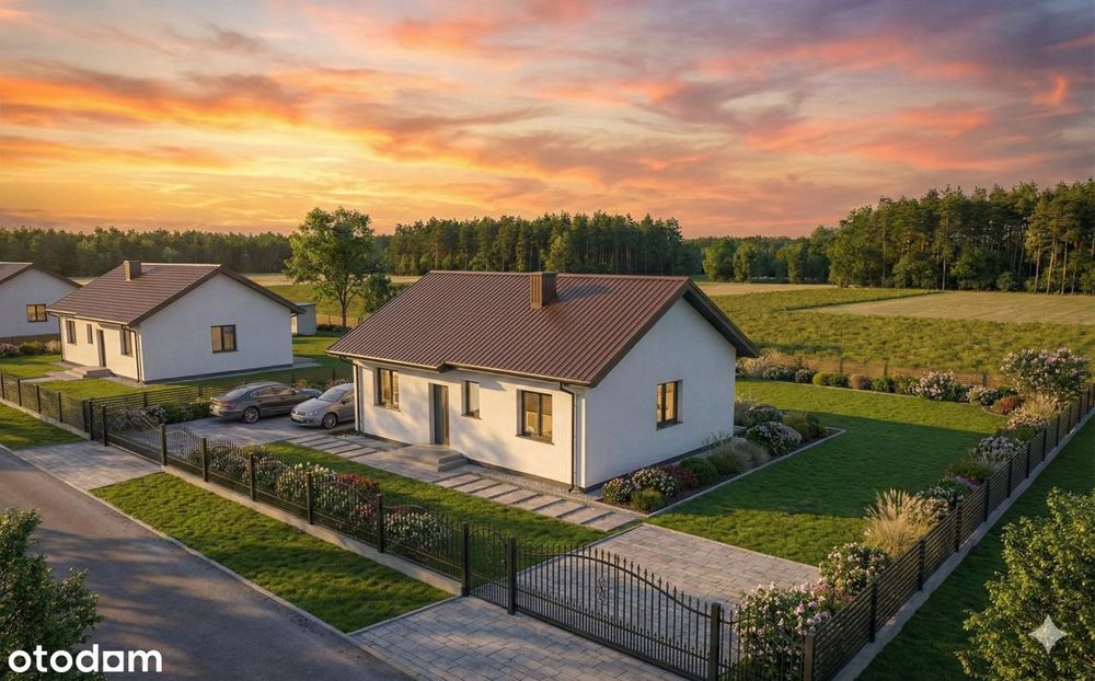 Elgiszewo. Dom w pobliżu jeziora Okonin i Golubia