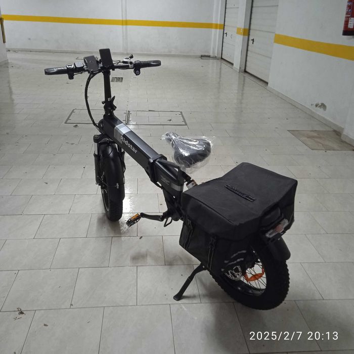 Bicicleta, 2000 W, 2 motores- 23 Ah - RIDSTAR H20 PRO - Dobrável, 0 Km