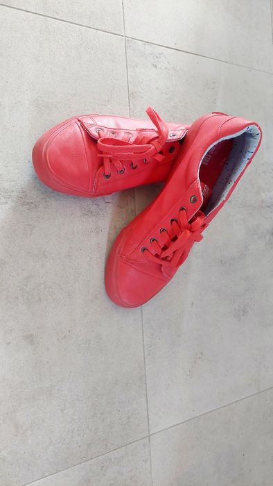 Trampki męskie Star CZERWONE rozm 45.