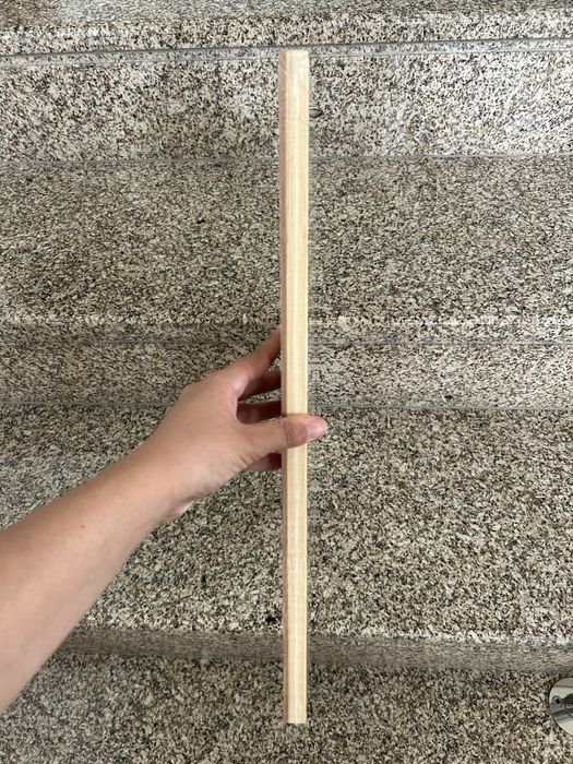 Tabua de bambu 45x32 cm nova