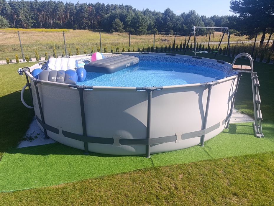 Basen 457 x 107 z pompą piaskową