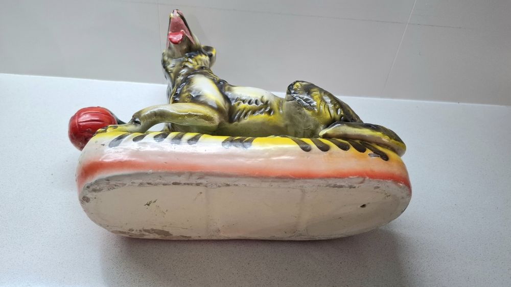 Estatueta Lobo de Alsacia