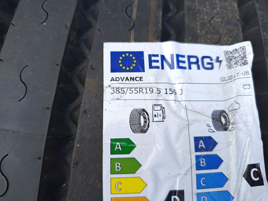 385/55R19,5 Advance naczepa