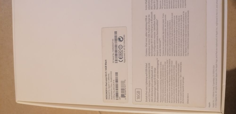 Ipadmini preto usado64750781141762122