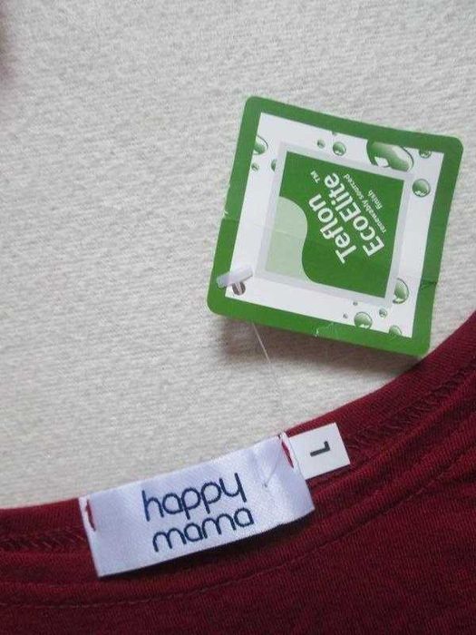 Футболка для беременных с малышом вискоза Happy Mama .