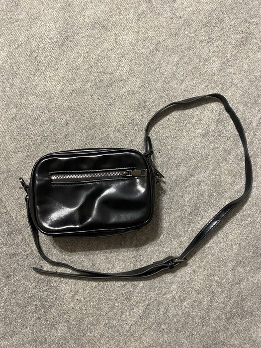 Чорна сумка через плече від A.Shop