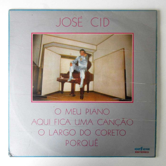 JOSÉ CID - O Meu Piano (LP)