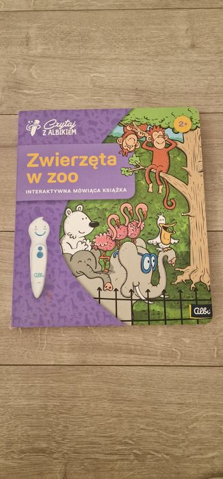 Książka Albik pt. "Zwierzęta w zoo"