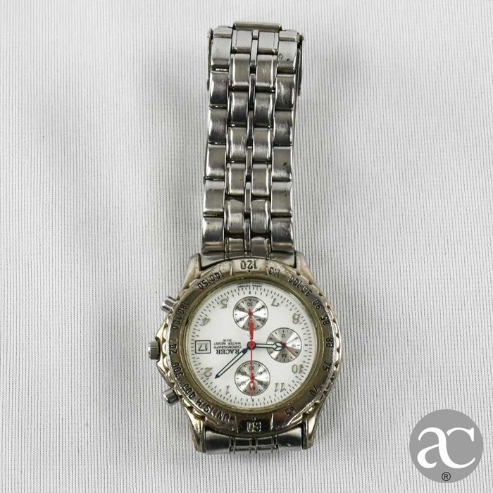 Relógio de pulso para homem RACER Japan Chronograph Water Resist 30M