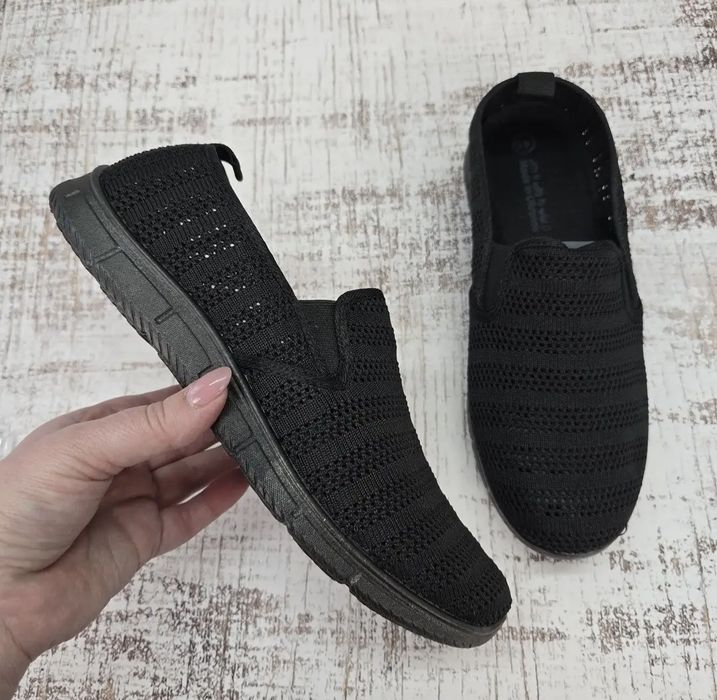 Мужские слипоны мокасины Gipanis из текстиля