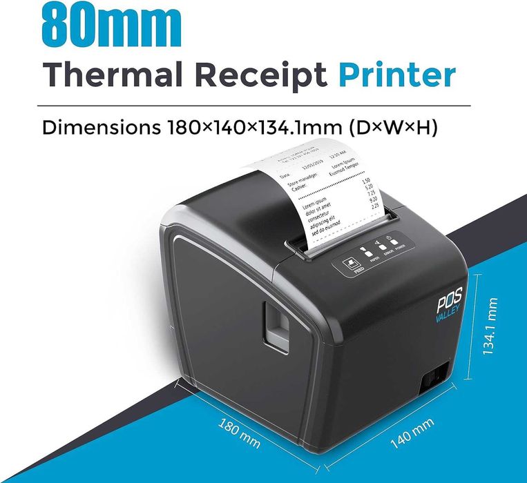 Nowa drukarka /terminal /paragon / termiczna  /USB / POS VALLEY !7870!