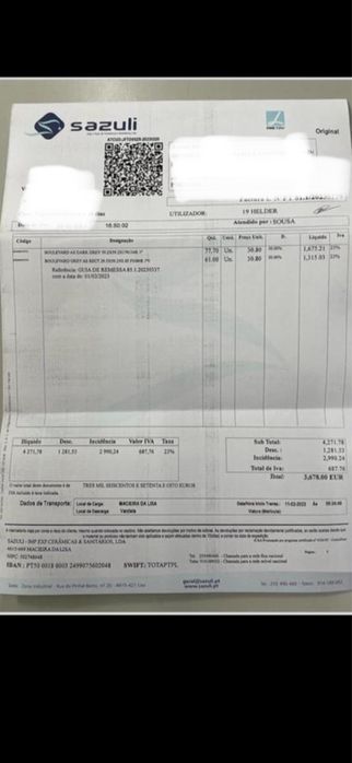 Tijoleira para extrior pavimento   nova