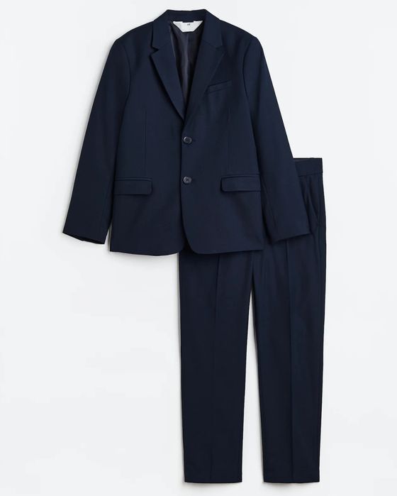 Garnitur, granatowy, Stan idealny!