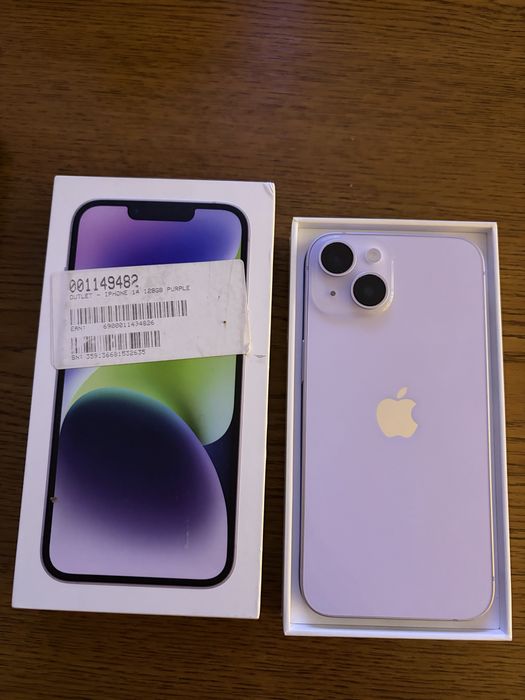 IPhone 14 128GB PURPLE Zagnańsk • OLX.pl