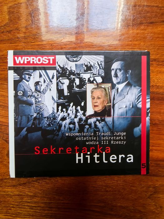 Historia III Rzeszy 4x DVD (folia) + DVD Sekretarka Hitlera gratis!