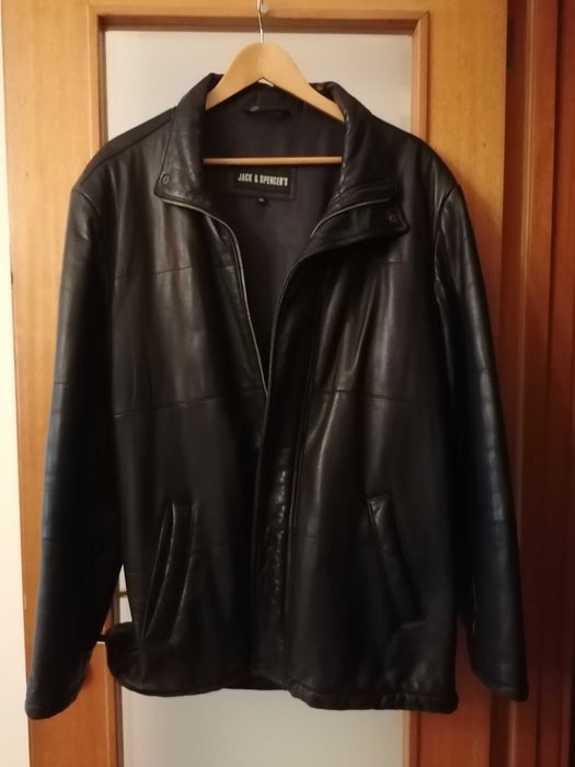 Casaco em Couro Homem