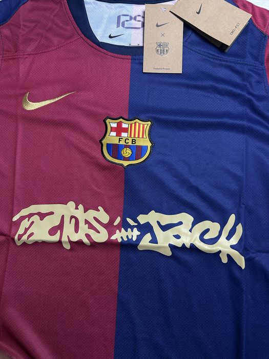 Футбольна футболка Барселона Nike x Travis Scott | Джерсі Barcelona