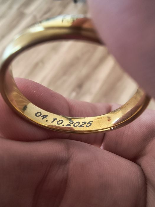 Nowe obrączki tytanowe rozmiar 16 i 30