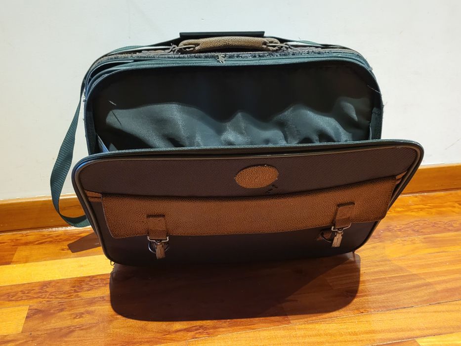 Mala de viagem vintage.