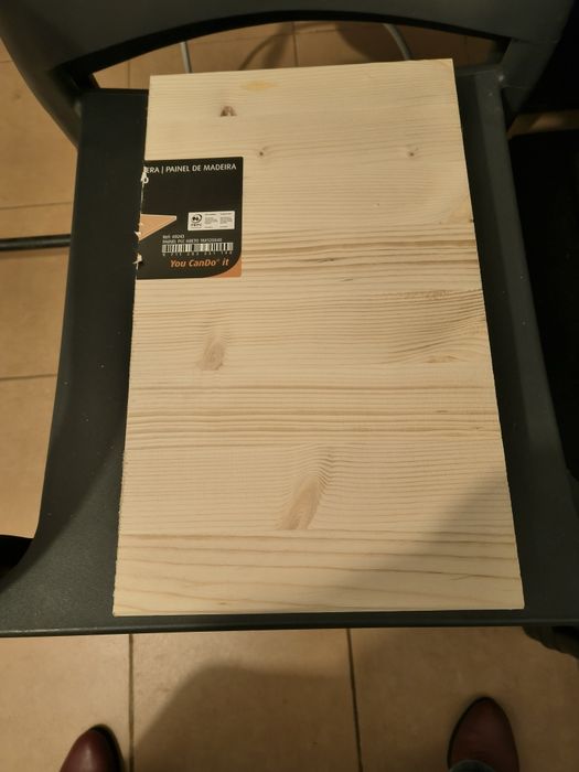 3 tábuas de madeira novas