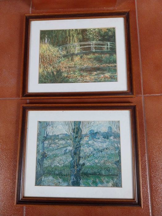 Dois quadros com motivos da Natureza
