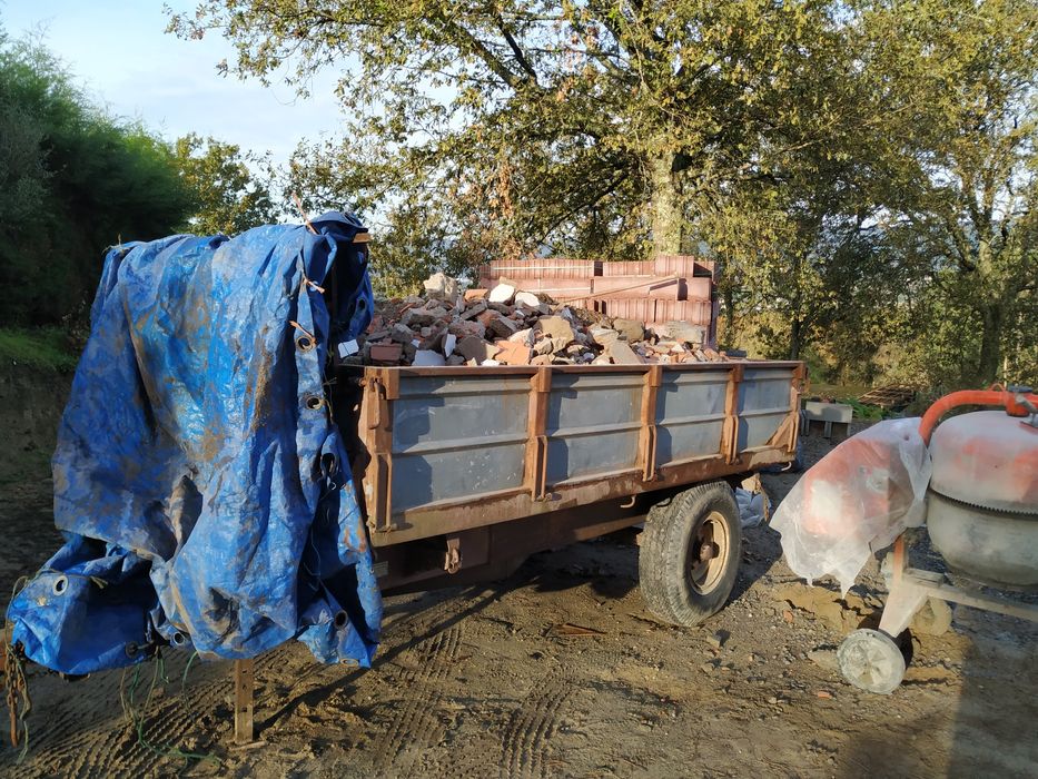 Transporte entulho obra - outros