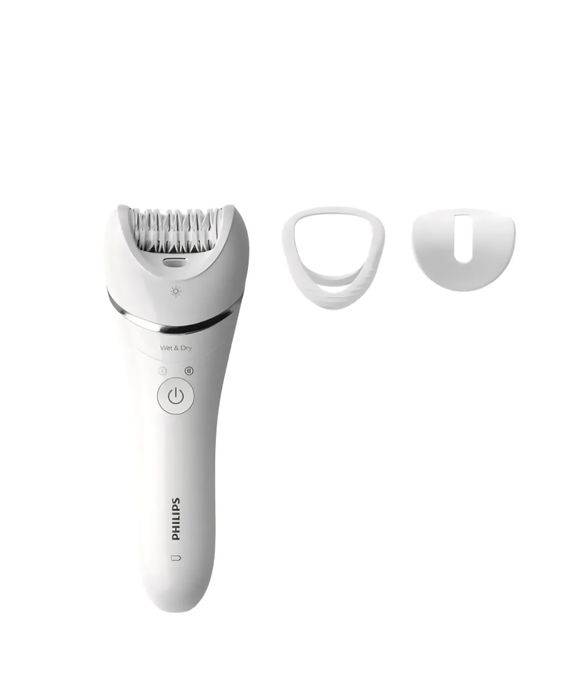 Depilator Philips 8000 na such i mokro.