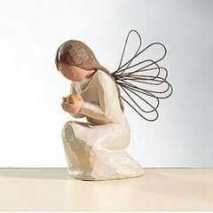 Фигурка Willow tree, Angel of miracles, сувенир, Ангел чуда