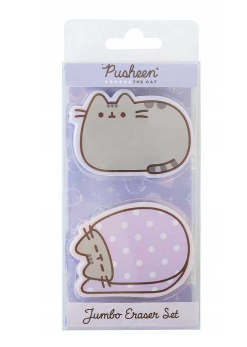 Pusheen gumki do mazania do szkoły ścierania duże puszin