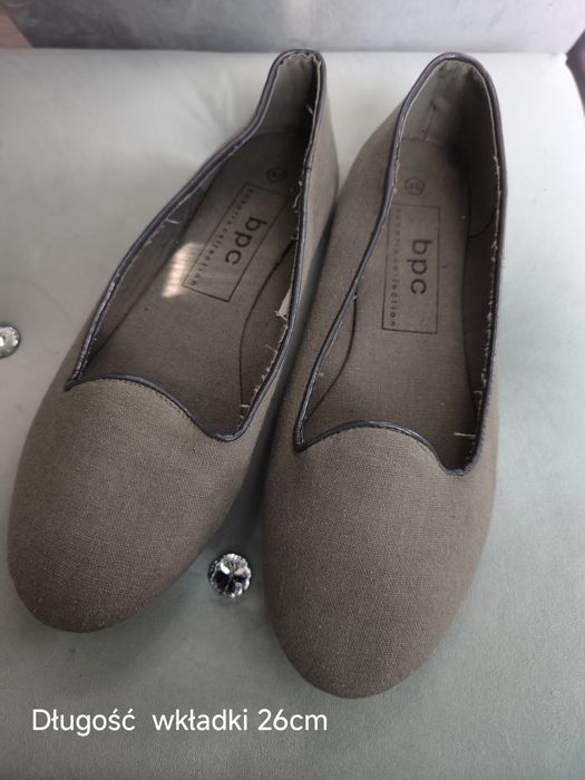 Baleriny damskie, lordsy w rozm 40 firmy BPC selection zapraszam
