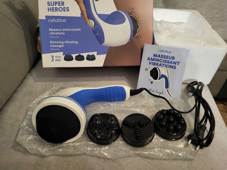 Nowy masażer cellublue super heroes, na prezent