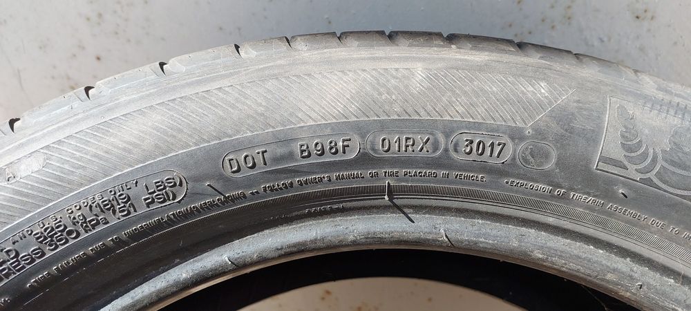 Резина 235×55 R-19 Лето.MICHELIN