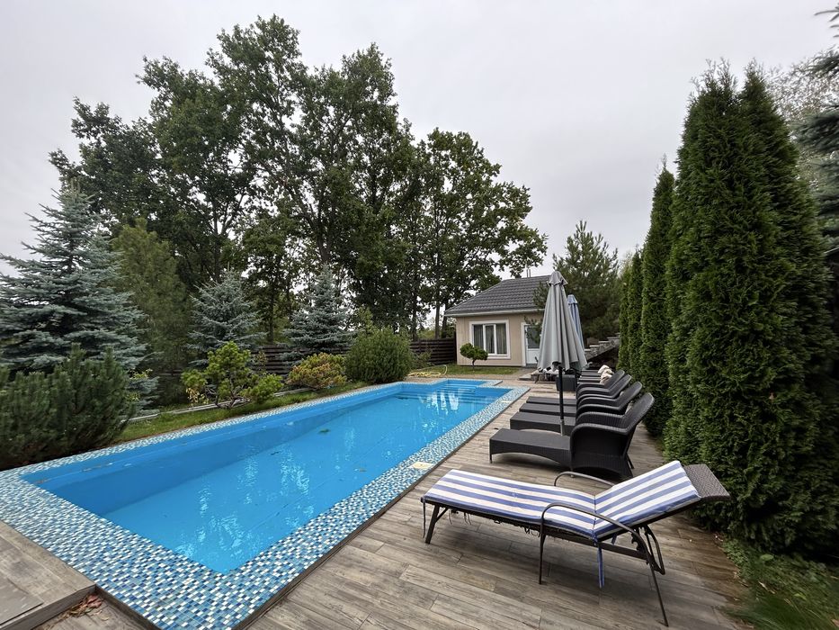 Без % Продаж елітного будинку  Лісники  з власним басейном і банею