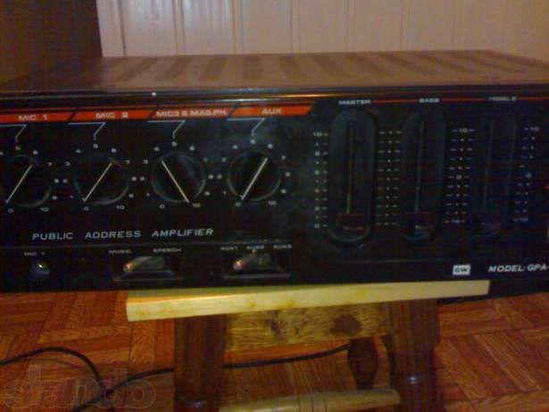 Усилитель Підсилювач один на 50 Вт., 75 Вт., 100 Вт.