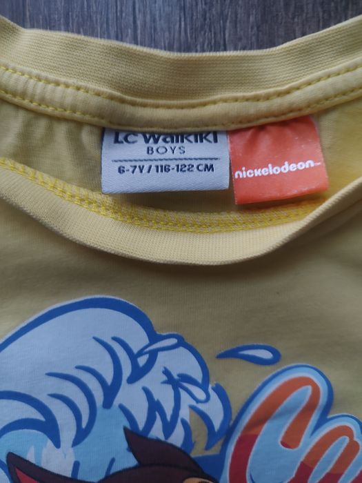 T-shirt chłopięcy Psi Patrol r.116/122 Nickelodeon