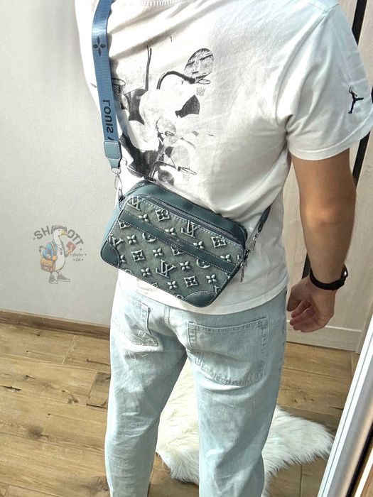 Барсетка Louis Luitton | Сумка через плече Луї Віттон ДУЖЕ ЯКІСНА