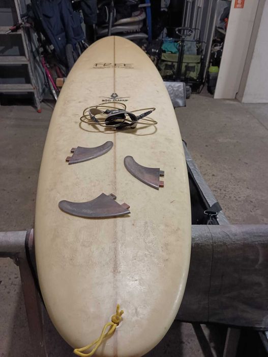 7 evolution 6.8 funboard prancha de surf epoxy nsp torq FCS