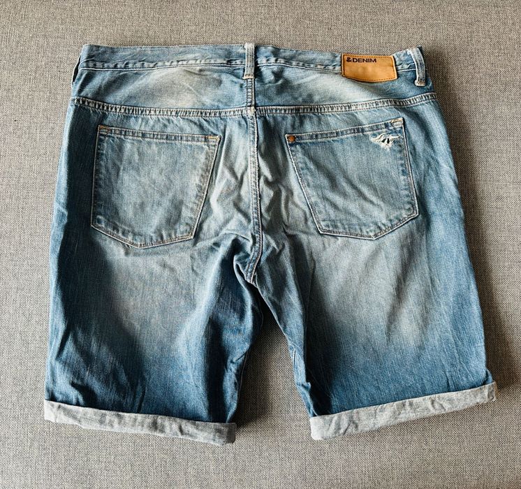 H&M dżinsowe szorty męskie rozm.38