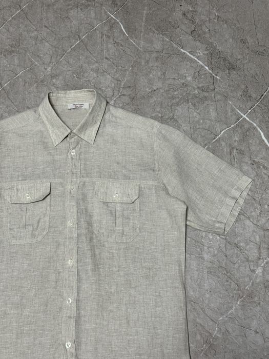 Лляна сорочка Gran SASSO (оригінал, made in Italy)