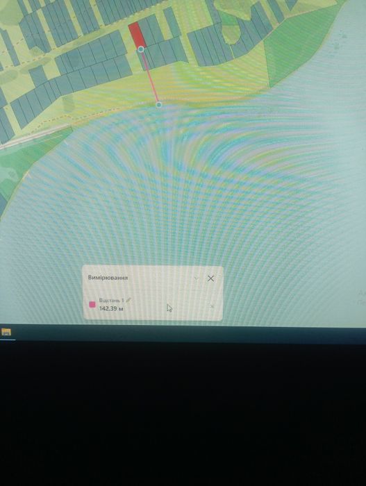 Земельна ділянка біля озера Пісочне