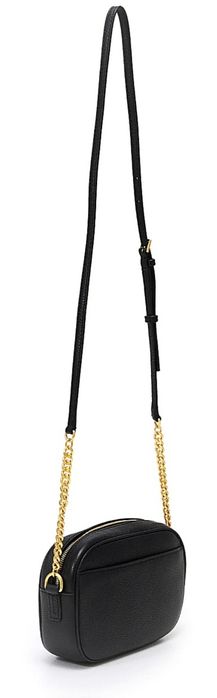 Tory Burch Bag New Nowa Czarna Torebka Skórzana Naturalna Skóra