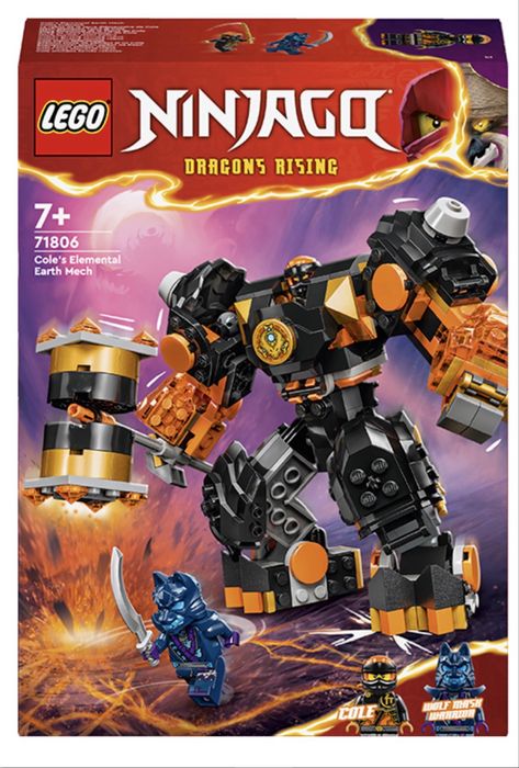 Lego Ninjago Робот земної стихії Коула 71806