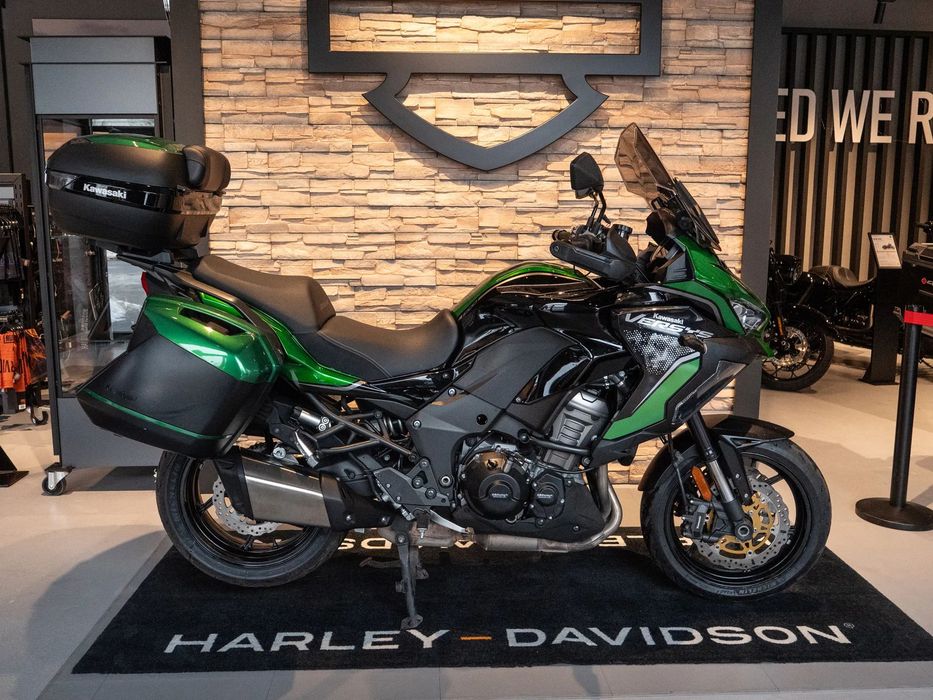 Kawasaki Versys 1000 S 2021  Quickshifter Grzane Manetki Komplet Kufrów Warszawa