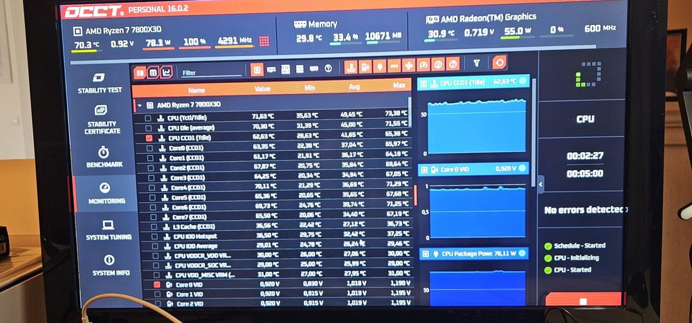 XFX Speedster QICK 319 Radeon RX 6700 XT 12GB - Como Nova