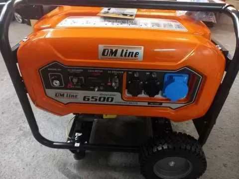 Бензиновий генератор OM LINE PZU 65 DCS